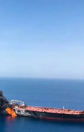 ABD: Umman Körfezi'nde bir tanker daha vuruldu