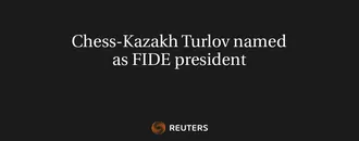 Chess-Kazakh Turlov Named As FIDE President