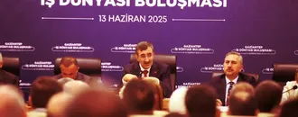 Cumhurbaşkanı Yardımcısı Yılmaz Gaziantep'te sanayicilerle bir araya geldi:
