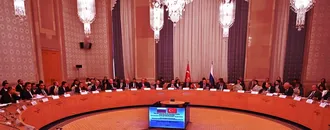 Ticaret Bakanı Ömer Bolat, Türk ve Rus KEK 19. Dönem Toplantısı'nda konuştu: