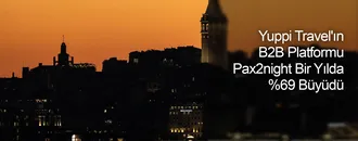 Yuppi Travel'ın B2B Platformu Pax2night Bir Yılda %69 Büyüdü