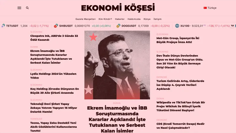 Ekonomi Köşesi Yayın Hayatına Başladı: Dijital Habercilikte Yeni Dönem