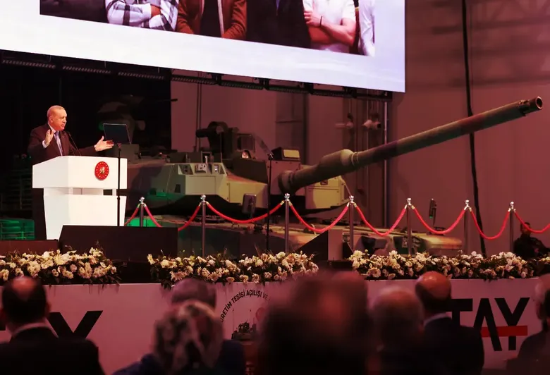 Cumhurbaşkanı Erdoğan, "Altay Tankları Teslimat Töreni"nde konuştu: (1) Cumhurbaşkanı Erdoğan, "Altay Tankları Teslimat Töreni"nde konuştu: (1)