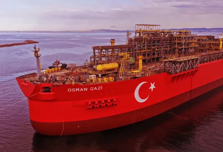 GRAFİKLİ - Türkiye'nin ilk yüzer gaz üretim platformu İstanbul'un fethinin yıl dönümünde Boğaz'dan geçecek