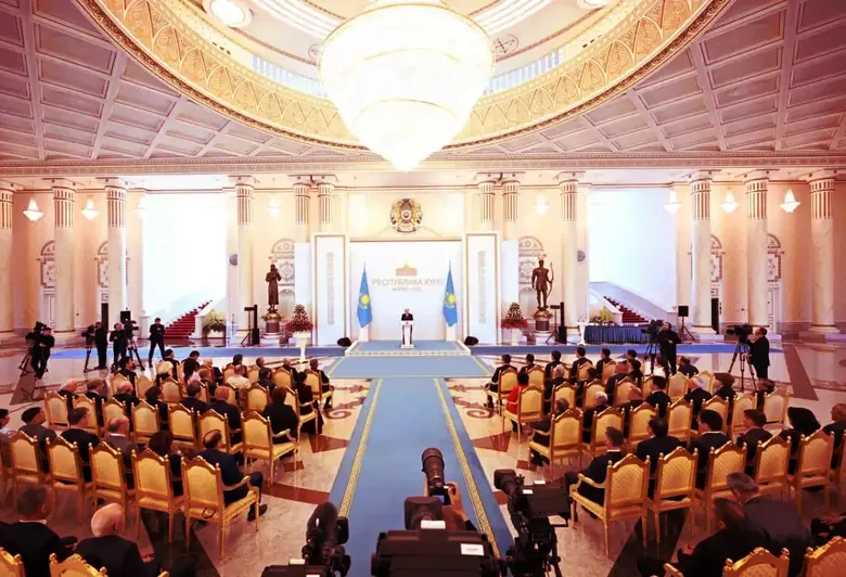 Kazakistan Cumhurbaşkanı Tokayev, ülkesinin sosyoekonomik başarısını değerlendirdi: Kazakistan Cumhurbaşkanı Tokayev, ülkesinin sosyoekonomik başarısını değerlendirdi: