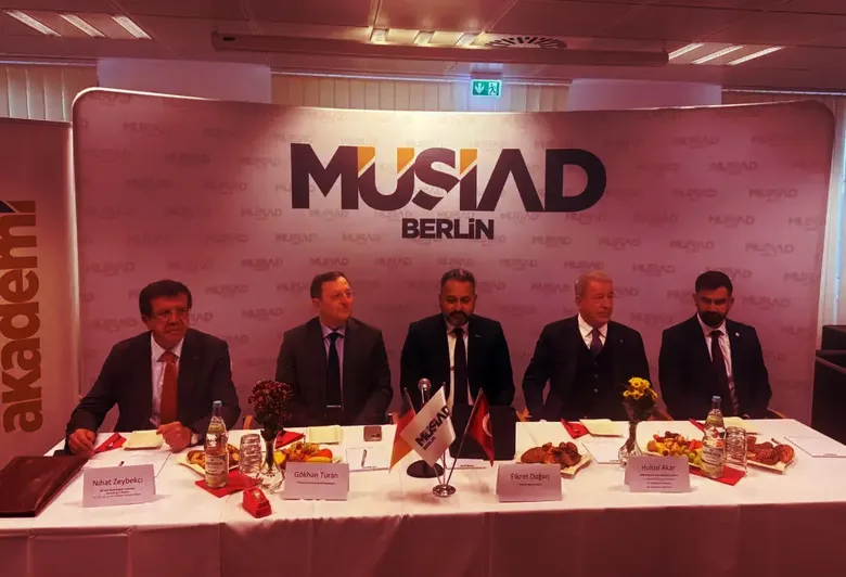 MÜSİAD'ın Berlin şubesinde "Almanya-Türkiye ekonomik ilişkileri" konulu toplantı düzenlendi