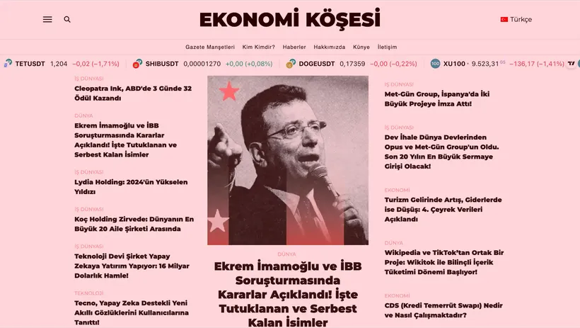 Ekonomi Köşesi Yayın Hayatına Başladı: Dijital Habercilikte Yeni Dönem
