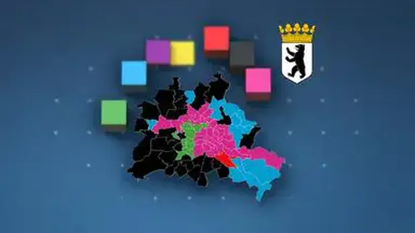 Berlins Bunte Wahlkreise: Fünf Parteien mit Direktmandaten