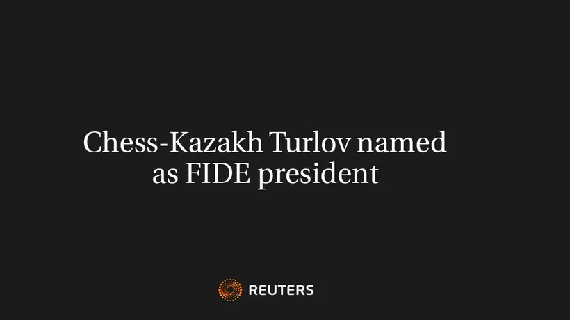 Chess-Kazakh Turlov Named As FIDE President