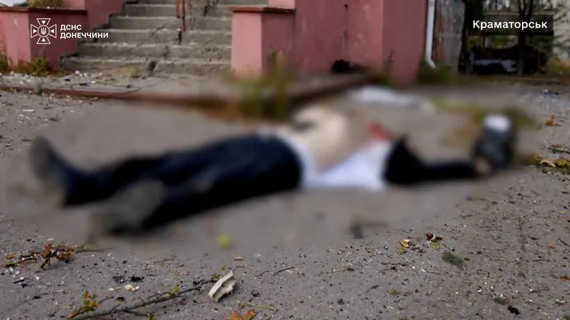 Decenas de Muertos por las Calles Tras UN Ataque Ruso en una Parada de Autobús en Ucrania