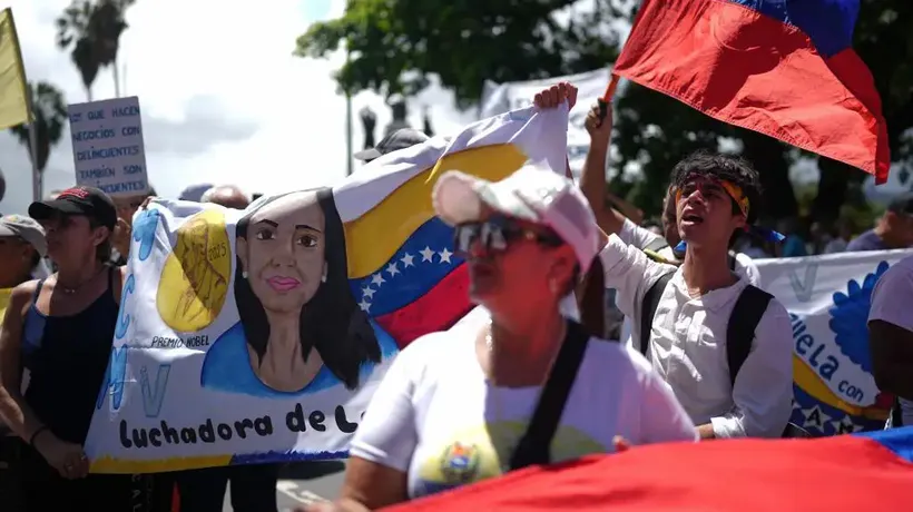 El Comando Político de María Corina Machado Responde con una Caravana Nacional para Exigir Su "Regreso Seguro"