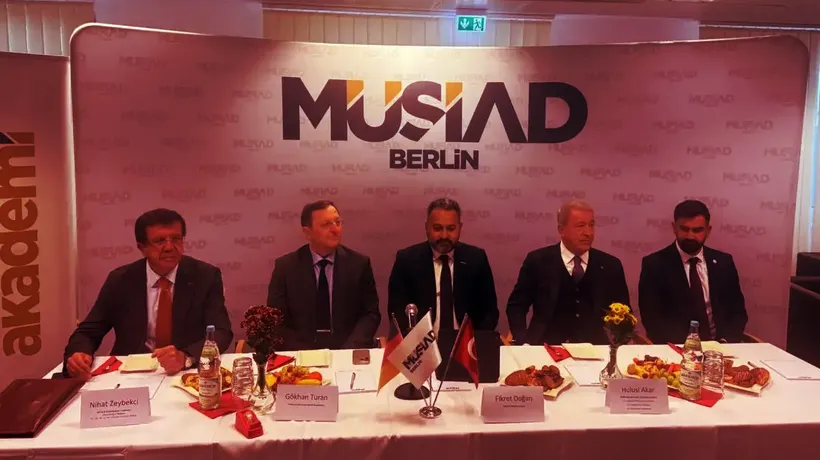 MÜSİAD'ın Berlin şubesinde "Almanya-Türkiye ekonomik ilişkileri" konulu toplantı düzenlendi