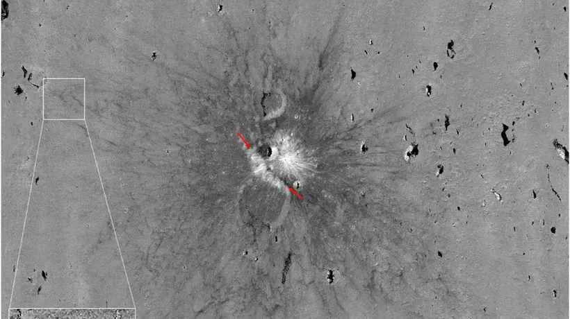 NASA, Ay'da Yeni Oluşmuş 222 Metrelik Krater Buldu