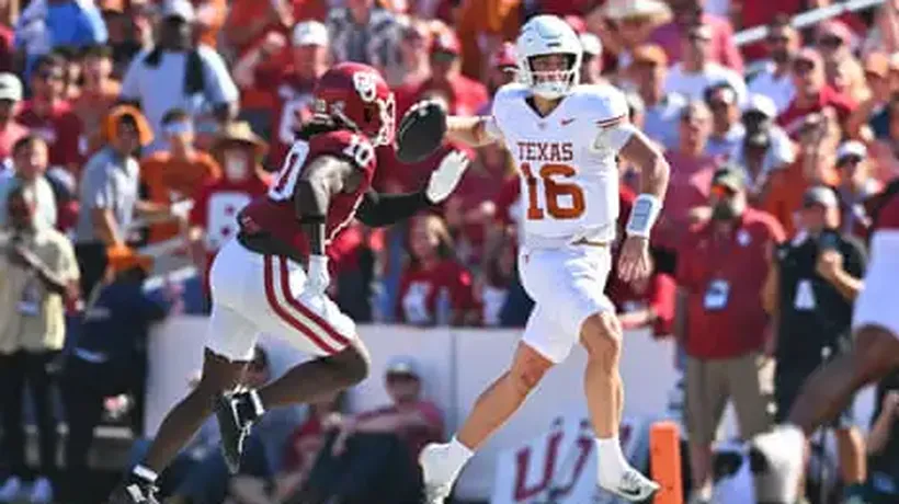 Oklahoma Stun No 1 Texas as Sandell’s Last-Second Kick Seals Red River Upset