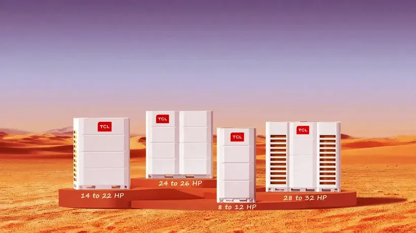 TCL'in yen nesil ticari iklimlendirme sistemleri Türkiye pazarına sunuldu