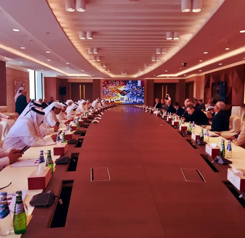Bakan Şimşek, Doha'da reel sektöre Türkiye'deki yatırım fırsatlarını anlattı Bakan Şimşek, Doha'da reel sektöre Türkiye'deki yatırım fırsatlarını anlattı
