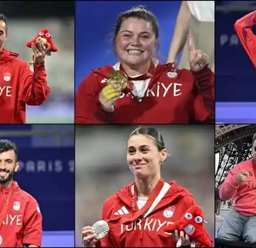 Paris 2024 Paralimpik Olimpiyatları'nda Rekor Kıran Sporcular Yurda Döndü Paris 2024 Paralimpik Olimpiyatları'nda Rekor Kıran Sporcular Yurda Döndü