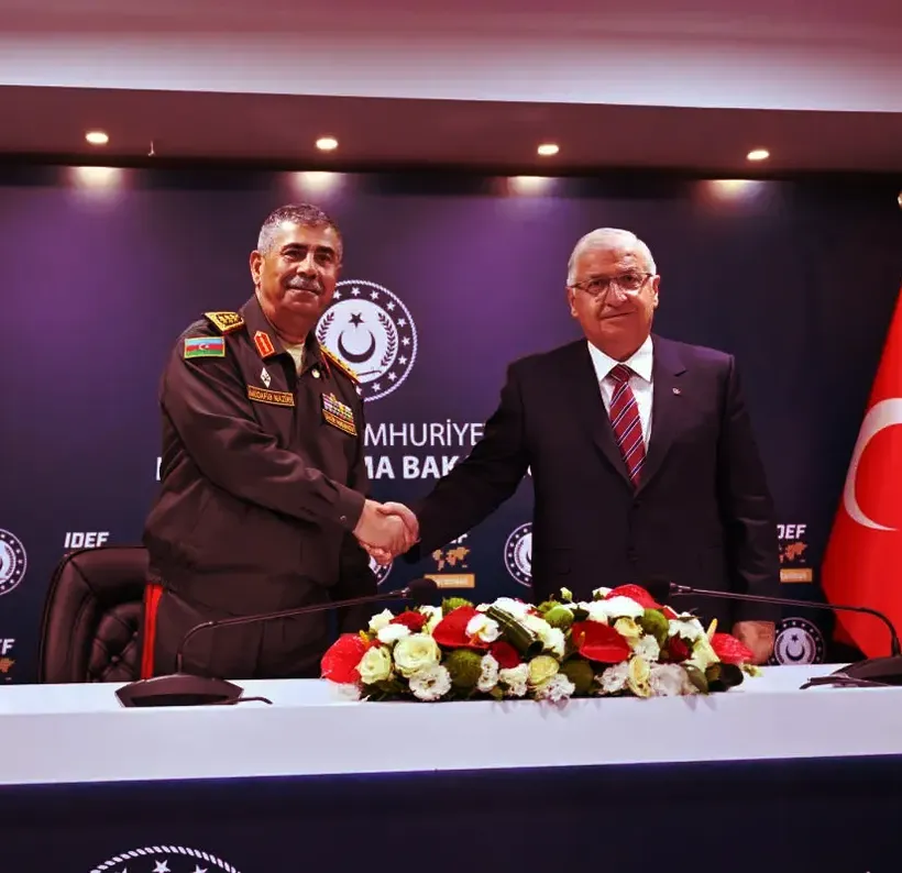 Türkiye ile Azerbaycan "Karşılıklı Askeri Güvenliğin Güçlendirilmesine İlişkin Mutabakat Muhtırası" imzaladı