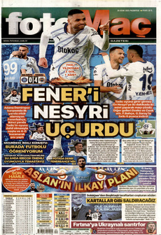 FOTOMAÇ 20 Ocak 2025 gazete manşeti