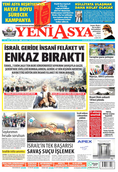 YENİ ASYA 20 Ocak 2025 gazete manşeti