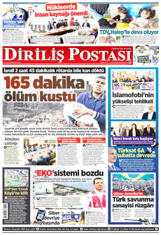 DİRİLİŞ POSTASI 20 Ocak 2025 gazete manşeti