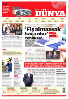 DÜNYA 20 Ocak 2025 gazete manşeti