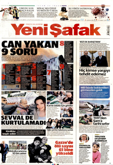 YENİ ŞAFAK 24 Ocak 2025 gazete manşeti