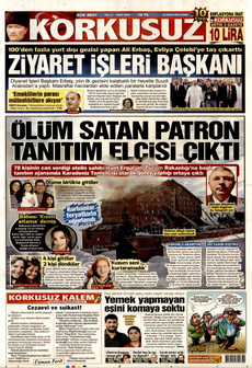 KORKUSUZ 24 Ocak 2025 gazete manşeti