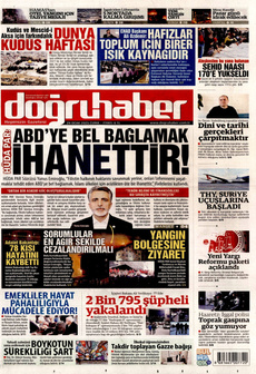 DOĞRU HABER 24 Ocak 2025 gazete manşeti
