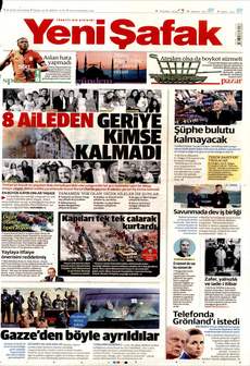 YENİ ŞAFAK 26 Ocak 2025 gazete manşeti
