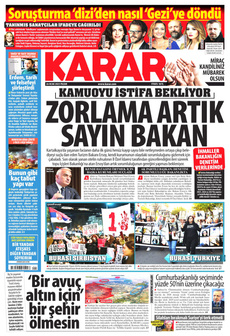 KARAR 26 Ocak 2025 gazete manşeti