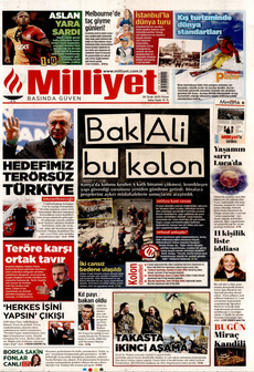 MİLLİYET 26 Ocak 2025 gazete manşeti