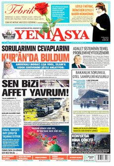 YENİ ASYA 26 Ocak 2025 gazete manşeti