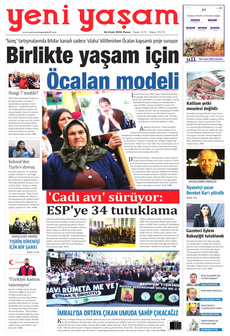 YENİ YAŞAM 26 Ocak 2025 gazete manşeti
