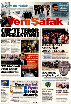 YENİ ŞAFAK 12 Şubat 2025 gazete manşeti