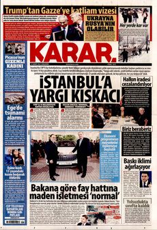 KARAR 12 Şubat 2025 gazete manşeti