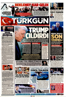 TÜRKGÜN 12 Şubat 2025 gazete manşeti