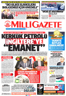 MİLLİ GAZETE 12 Şubat 2025 gazete manşeti