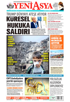 YENİ ASYA 12 Şubat 2025 gazete manşeti