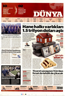 DÜNYA 12 Şubat 2025 gazete manşeti