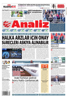 ANALİZ 12 Şubat 2025 gazete manşeti