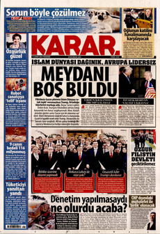KARAR 13 Şubat 2025 gazete manşeti