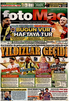FOTOMAÇ 13 Şubat 2025 gazete manşeti
