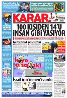 KARAR 17 Mart 2025 gazete manşeti