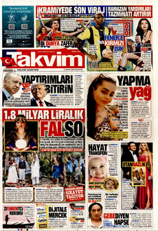 TAKVİM 17 Mart 2025 gazete manşeti