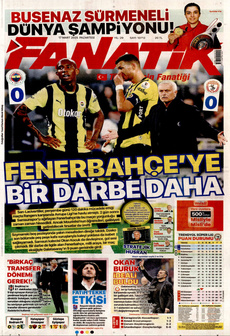 FANATİK 17 Mart 2025 gazete manşeti