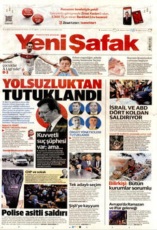 YENİ ŞAFAK 24 Mart 2025 gazete manşeti