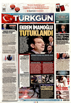 TÜRKGÜN 24 Mart 2025 gazete manşeti