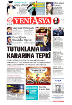 YENİ ASYA 24 Mart 2025 gazete manşeti