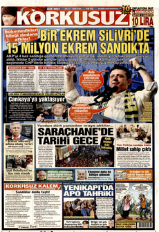KORKUSUZ 24 Mart 2025 gazete manşeti